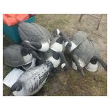 Plastic Goose Decoys (12)