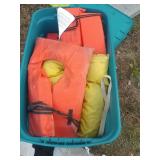 Tote Of Life Vests