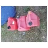 Red Gas Cans (3)