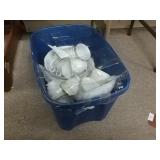 No Brand Dishes 16 plates, 16 coffee cups, 16