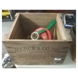 Merck & Co Crate With Tree Stand