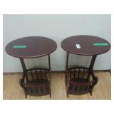 Side Tables (2) Matching set of side tables with