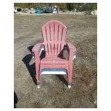 Plastic Adirondack Chairs (3)