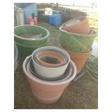 Plastic Garden Pots & Produce Baskets