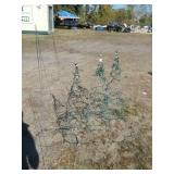 Tomato Cage Christmas Trees With Lights