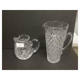 2 Glass Pitchers