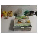 Mugs, Soup Mug Set