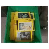 Tote Of National Geographic Magazines