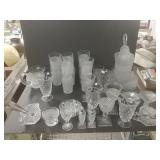 Unmarked Glass Dishes