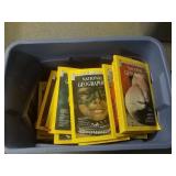 Tote Of National Geographic Magazines