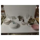 Dishes, Light, Oil Lamp, Decorations