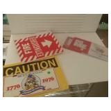 Cigar Signs, Decorative License Plate, Fire