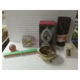 Vase, Mail Scale, Musical Jeweled Egg