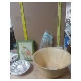 Wooden Bowl, And Other Collective Items