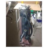 Golf Clubs And Case