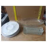 Corn Cob Dish, Fish Dish And Serving Dish