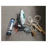Iron, Jump Rope, Toy Gun