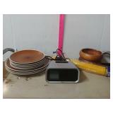 Plates, Bowls, Umbrella, Alarm