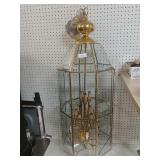 Vintage Brass Chandelier Lantern