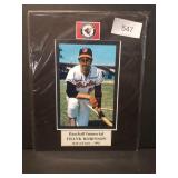 Frank Robinson Signed Photo