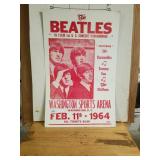 Beatles Concert Poster 1964 Washington DC