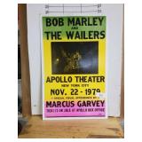Bob Marley Concert Poster 1979 New York City