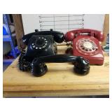 Rotary Dial Phones(2) & Extra Earpiece