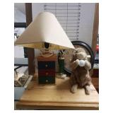 Home Decor-wall Clock, Lamp, Golf Stuffed Animal