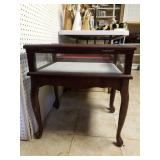 Wood & Glass Side Table