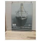 R.M.S. Titanic Metal Sign
