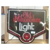 Old Milwaukee Light Sign (Not Working)