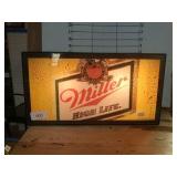 Miller Light Sign