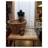 Bike Items-baskets, Seat & Inner Tube