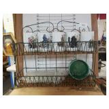 Norman Rockwell Mugs, Glassware & Rack