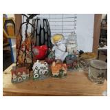 Home Decor- Figures, Glassware, Fall & Vase