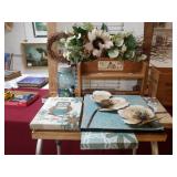 Home Decor- Marbles, Pictures, Paper Towel Holder