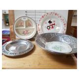 Miscellaneous Dishes- Childs, Christmas, Serving