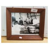 Photo Reprint- Packing Clams