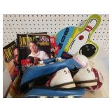 Bowling Items- Duck Balls, Magazine, Shoes(5-6.5)