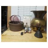 Home Items- Spitune, Bell, Glass Z