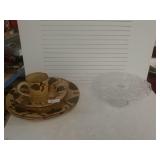 La Dolce Vita Dishes, Glass Tray