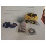 Toys, Signed Hockey Puck, Badges