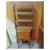 Night Stand And Wall Decoration