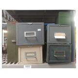 Metal Filing Drawers