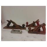 Wood Planes And Metal Item