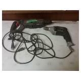 Two Electric Drills