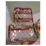 Vera Bradley make up travel bag