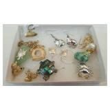 Lot of nautical themed costume jewelry, @ pics