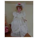Collectible Memories Porcelain Doll Miranda 17"