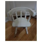 solid wood doll chair 11.5" tall